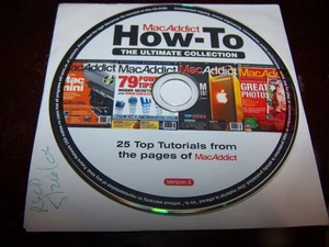 MacAddict How-To 25 Top Tutorials Mac CD - Picture 1 of 1