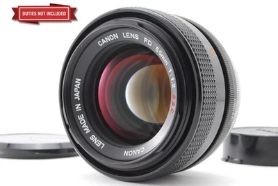 Lente estándar rara "O" [casi como nueva] Canon FD 55 mm F/1,2 S.S.C SSC MF de JAPÓN Foto 1 de 4
