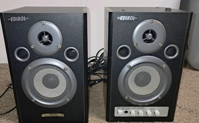 Roland Edirol MA-10A Stereo Micro Monitor Speakers - Image 1 of 4