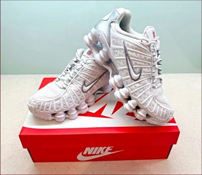 Nike Shox TL Metallic White (AR3566-100) 38 EUR / 7 US - Bild 1 von 3