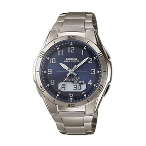 Casio WVA-M640TD-2AJF Wave Ceptor Solar Titanium Radio Watch Men's Lightweight - Picture 1 of 2