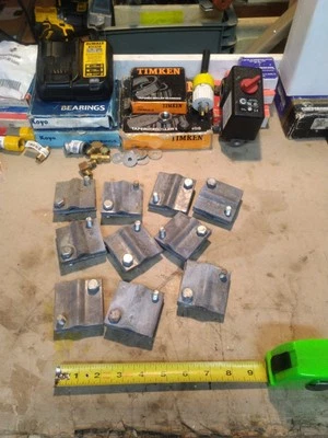 Cantidad. de 10) *Nuevos* Sacos de diamantes. 29-09970. Abrazadera de hilo cruzado de 1/4". *Barato* Foto 1 de 3