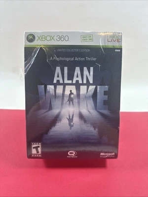 Alan Wake -- Edición Coleccionista Limitada (Microsoft Xbox 360, 2010) Precintado 1 Día Foto 1 de 4