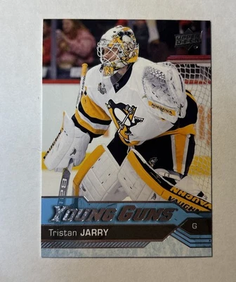 RC 2016-17 Upper Deck Young Guns Tristan Jarry #466 Rookie Foto 1 de 2