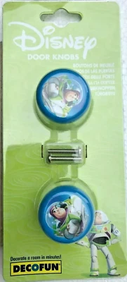 Disney Toy Story Door Knobs x 4 Buzz Lightyear (2 Packs of 2)(ATT) * - Image 1 of 4