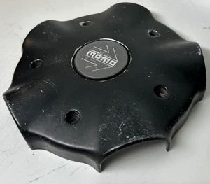 MOMO IDEA Wheel Center Cap Vintage Aluminum Alloy Black with emblem 93 #4 - Picture 1 of 9