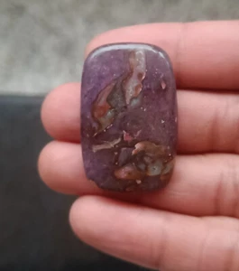 Natural Purple Sugilite Designer Cushion Cabochon Loose Gemstone Russia - Picture 1 of 8