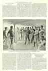 1896 Antique Print - AFRICA GHANA Ashanti Expedition West India Regiment (106)