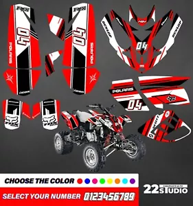 Polaris Predator 500 graphics full decals stickers kit atv - Picture 1 of 1