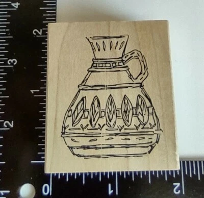 Estampillas de goma montadas Southwestern Pot de Judith F-199 retiradas Foto 1 de 4