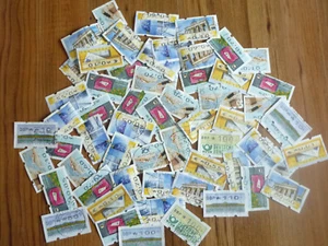 BRD: 100 x Automatenmarken gestempelt und papierlos - Bild 1 von 1