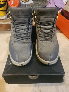 Nike Air Jordan 12 Retro Dark Wolf Grey Mens Shoes Sneakers Size 11.5 130690-005 - Picture 1 of 12