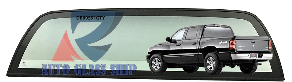 DB09591 GTY Ventana Trasera (Tapa)(Estacionaria) 1997-2004 Dodge Dakota Pickup 2D Foto 1 de 3