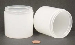 Bulk 6oz 70mm Polypropylene Thick Wall Jars, 175mL (no caps), case/160 - Picture 1 of 4