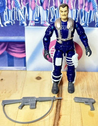 GI Joe Cobra Skydive v1 1990 Sky Patrol Vinatge Hasbro Nice! Cover