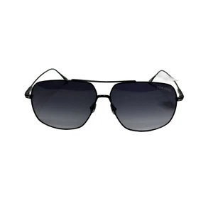 Tom Ford Herren Pilotenbrille schwarz/blau John-02 TF746 01W Titan - Bild 1 von 7