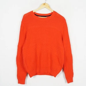 ESTILO DESIGUAL: M21SMJF04 Mujer Jersey Talla M Pullover Rojo Algodón me10325 - Imagen 1 de 8