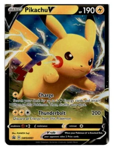 SWSH: Sword & Shield Promo Cards #SWSH061 Pikachu V - Picture 1 of 2