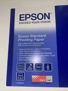 Epson C13S045004 - A3+ - Standard Proofing 205gsm Inkjet Paper - 10 Pack Fogra - Picture 1 of 4