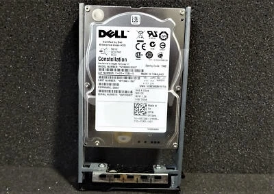 R734K ST9500430SS Dell 500GB 7200RPM 6Gbps 2.5"SAS SERVER HDD Hard Drive W/Caddy - Image 1 of 2