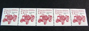 US PNC Stamp Scott # 2127a Tractor 1987 MNH P# 1 Stock Picture H290 - Bild 1 von 1