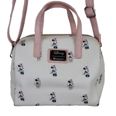 罕见米妮老鼠 Loungefly 迪士尼钱包行李袋 — 第 1/4 张图片