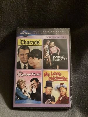 Screen Couples Spotlight Collection (DVD) Charade Pillow Talk Double Indemnity  - Image 1 of 4