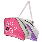 2 Pcs Rollschuh-Tasche Tragbare (lila + Rosa St&#252;ck) Schuhregal