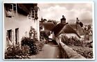 POSTCARD MINEHEAD CHRUCH TOWN REAL PHOTOGRAPH RPPC EXCEL SERIES
