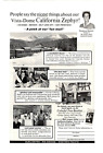 1964 Print Ad California Zephyr Vista Dome Burlington Rio Grande Western Pacific