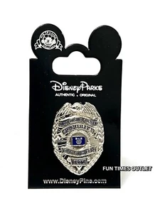 Walt Disney World Security Officer Badge Trading Metal Pin Exclusive Authentic - Picture 1 of 4