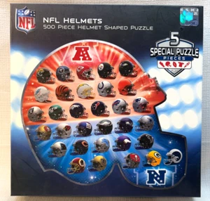 NEU! Ungeöffnet - NFL HELMETS - 500 Stück Helmformpuzzle! - Bild 1 von 2