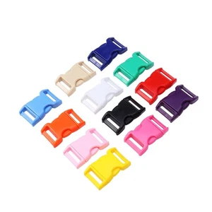 60 Pcs Mini Plastic Release Buckle Quick Side Bracelet Buckles Backpack - Picture 1 of 12