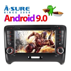 7" Android 9 GPS Navi Autoradio WLAN BOSE+ 2GB RAM für Audi TT 8J TTJ USB DVD - Bild 1 von 12