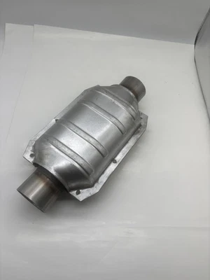 Vibrant 7003 Oval Ceramic Core Catalytic Converter 2.25” Inlet/Outlet New - Image 1 of 4