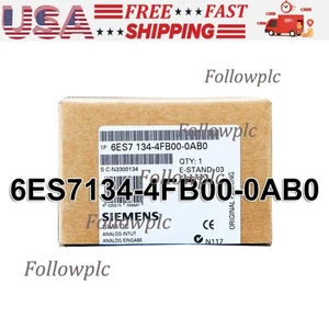New Siemens 6ES7134-4FB00-0AB0 SIMATIC DP ELECTRONIC MODULE 6ES7 134-4FB00-0AB0 - Picture 1 of 11