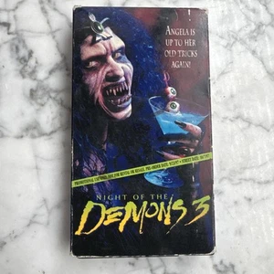 Night of the Demons 3 VHS (1997) Promo Screener RARE HTF - Picture 1 of 4