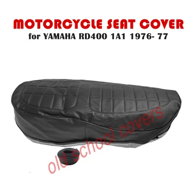 MOTORCYCLE SEAT COVER fits YAMAHA RD400 1A1 1976- 77 MODEL INC SEAT STRAP RD400C — 第 1/2 张图片