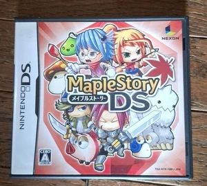 Nintendo DS MapleStory DS Game Nexon Authentic Collectible Japan Import Preowned - Picture 1 of 3