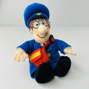 Vintage Plush Postman Pat Complete With Bag And Glasses 22cm - Picture 1 of 13