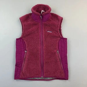 Patagonia Retro X Vest Damen Medium Deep Pile Fleece Full Zip Wandern 23080 - Bild 1 von 11