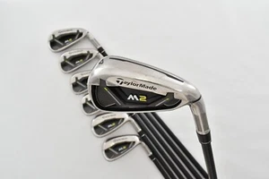 7PCS Taylormade M2 2017 Iron Set 4-5-6-7-8-9-PW TM7-217 R Regular RH Golf Clubs - Picture 1 of 13