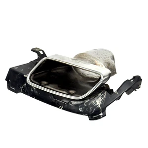 2010-2016 MERCEDES W212 E350 E400 REAR LEFT SIDE EXHAUST MUFFLER TIP CHROME OEM - Picture 1 of 12