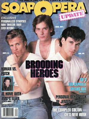 SOAP OPERA UPDATE Sept. 26 1988 Terrell Anthony Scott Bryce Robert Kelker Kelly - Image 1 of 2