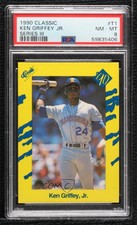 1990 Classic Update Yellow Travel Edition Ken Griffey Jr #T1 PSA 8 HOF