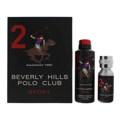 Beverly Hills Polo Club Sport 2 Eau de Toilette 50ml & Deodorant Spray 175ml