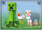 Minecraft Card TCG - 212 - Creeper and Chicken and Sheep - Glowin' Card