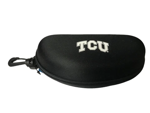 NCAA Semi Hard Zip Up Glasses Case Cover