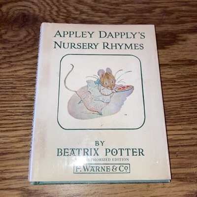 Appley Dapply's Nursery Rhymes by  Beatrix Potter HC DJ - F Warne & Co Foto 1 de 4
