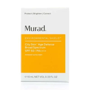 Murad City Skin Age Defense Broad Spectrum SPF50 10ml 0.33oz 9/24 X 7 PACK NEW - Picture 1 of 1